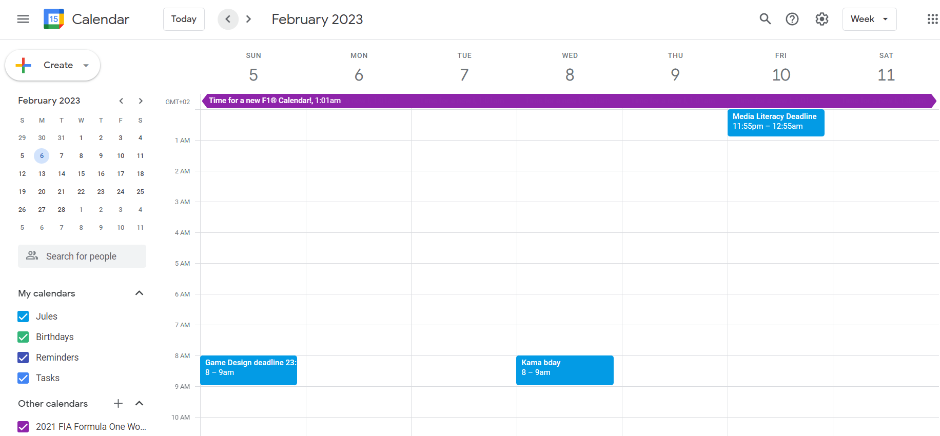 Calender